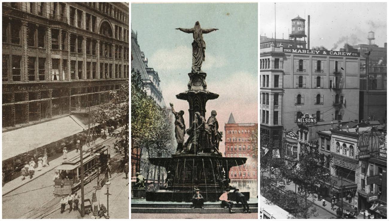 Time Travel Images of Fountain Square From the Last 150 Years