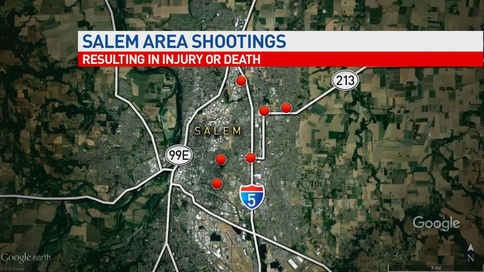 Six shootings resulting in death or injury reported in Salem area over
