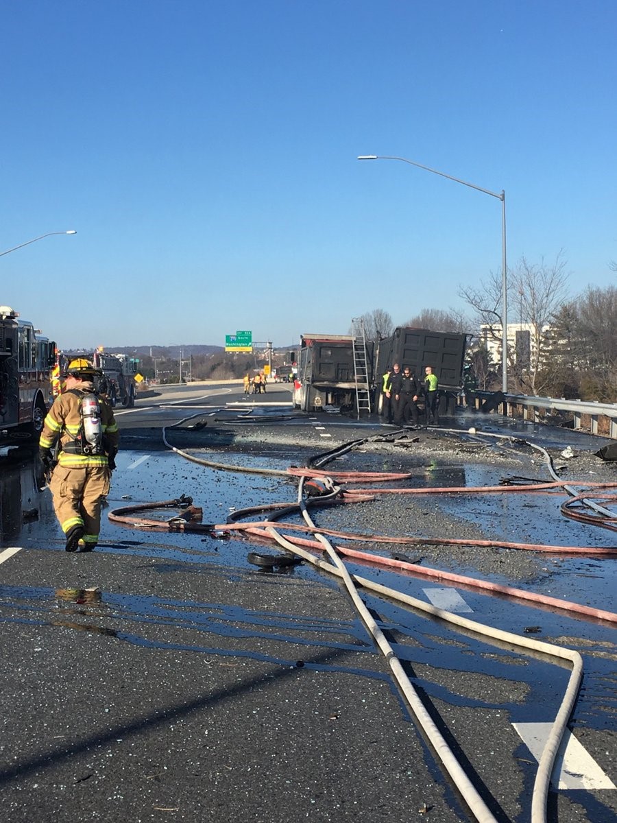 Police: 1 Dead After Crash Involving Dump Trucks And A Tractor Trailer ...