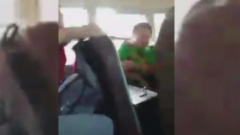 Video shows alleged bully punch student on school bus KABB