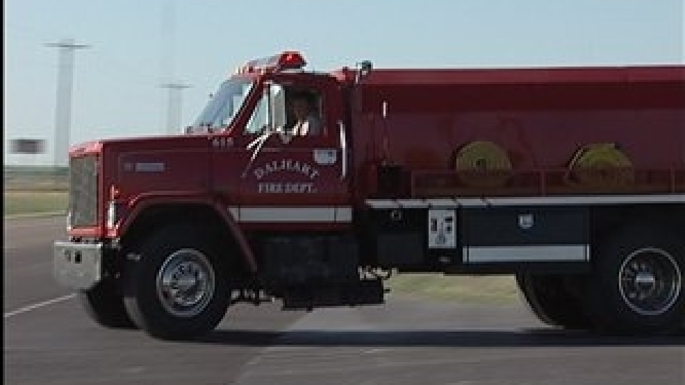 Tire shop catches fire in Dalhart KVII