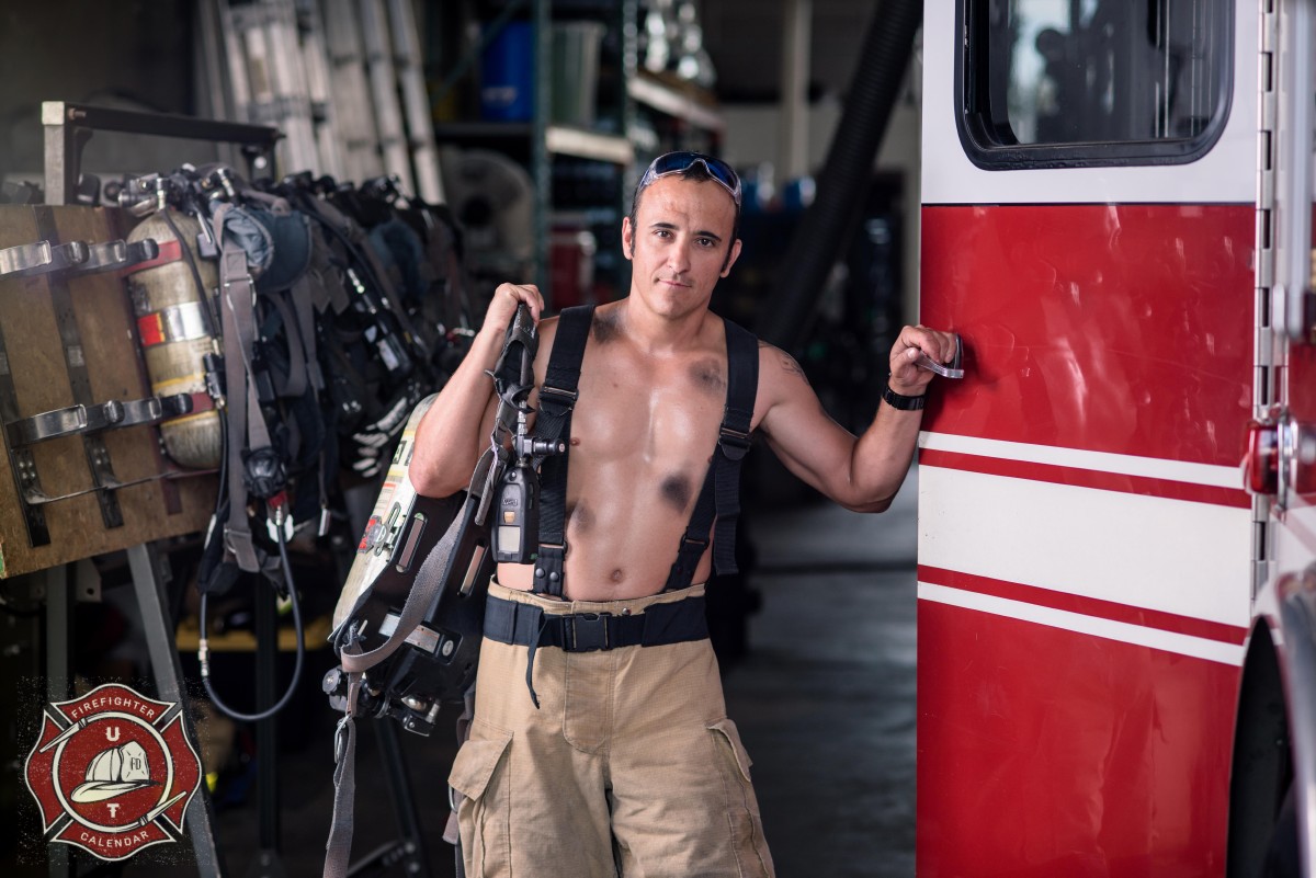 Utah firefighter calendar models visit 'The Refresh' in the flesh KUTV