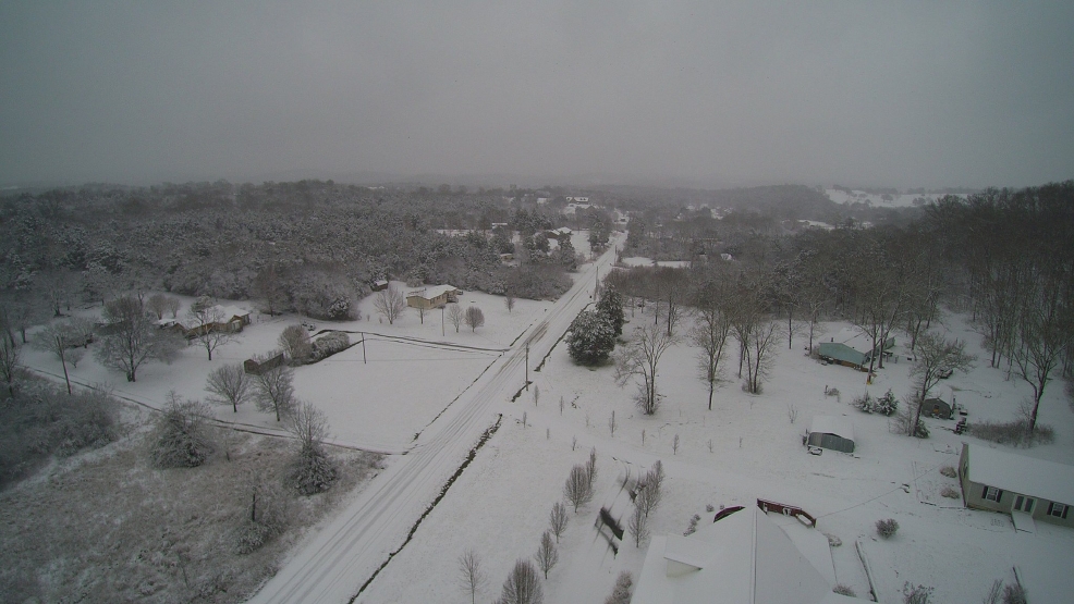 PHOTOS Winter Storms Dump Snow Throughout Tennessee WZTV