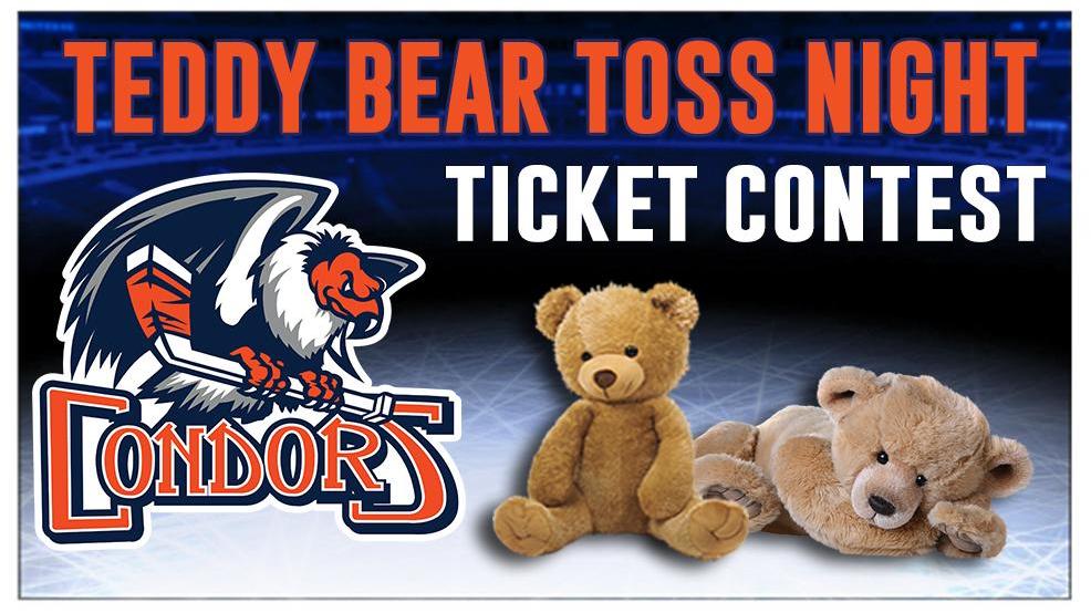 condors teddy bear toss 2018