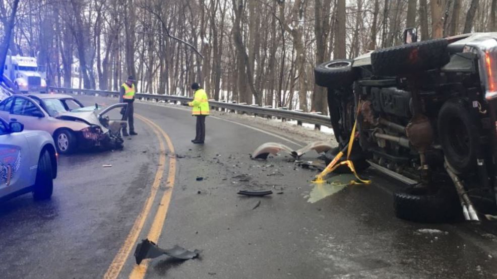 Accident on Route 9 sends two to hospital WTOV