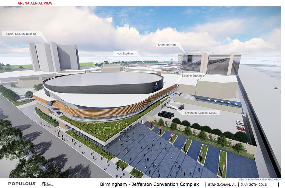 PHOTOS Renderings of proposed openair football stadium in downtown