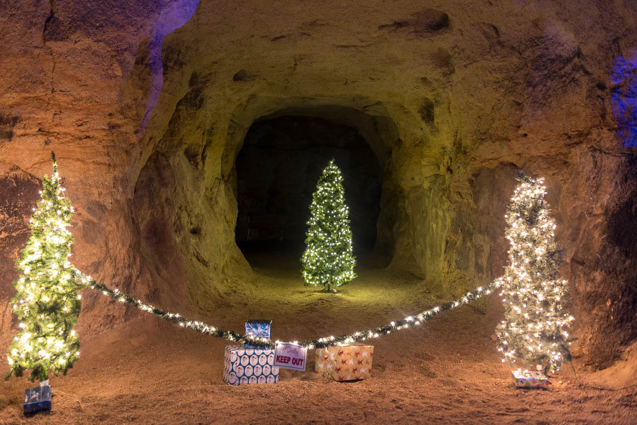 The christmas cave photos