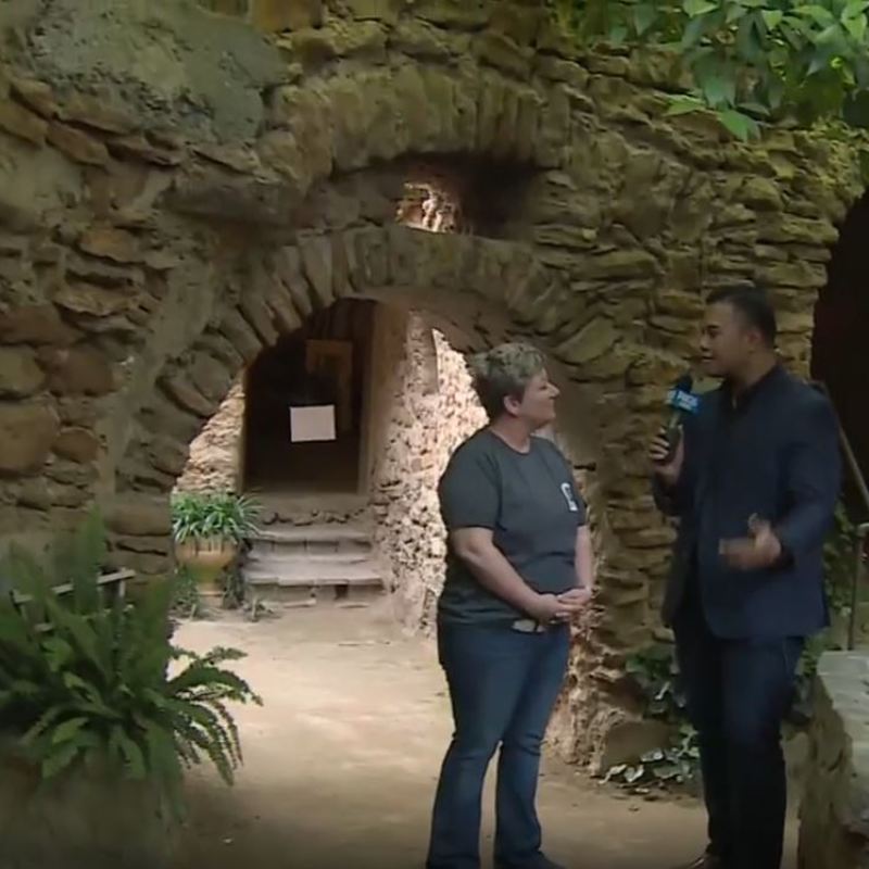 Michael Visits Forestiere Underground Gardens In Fresno Kmph