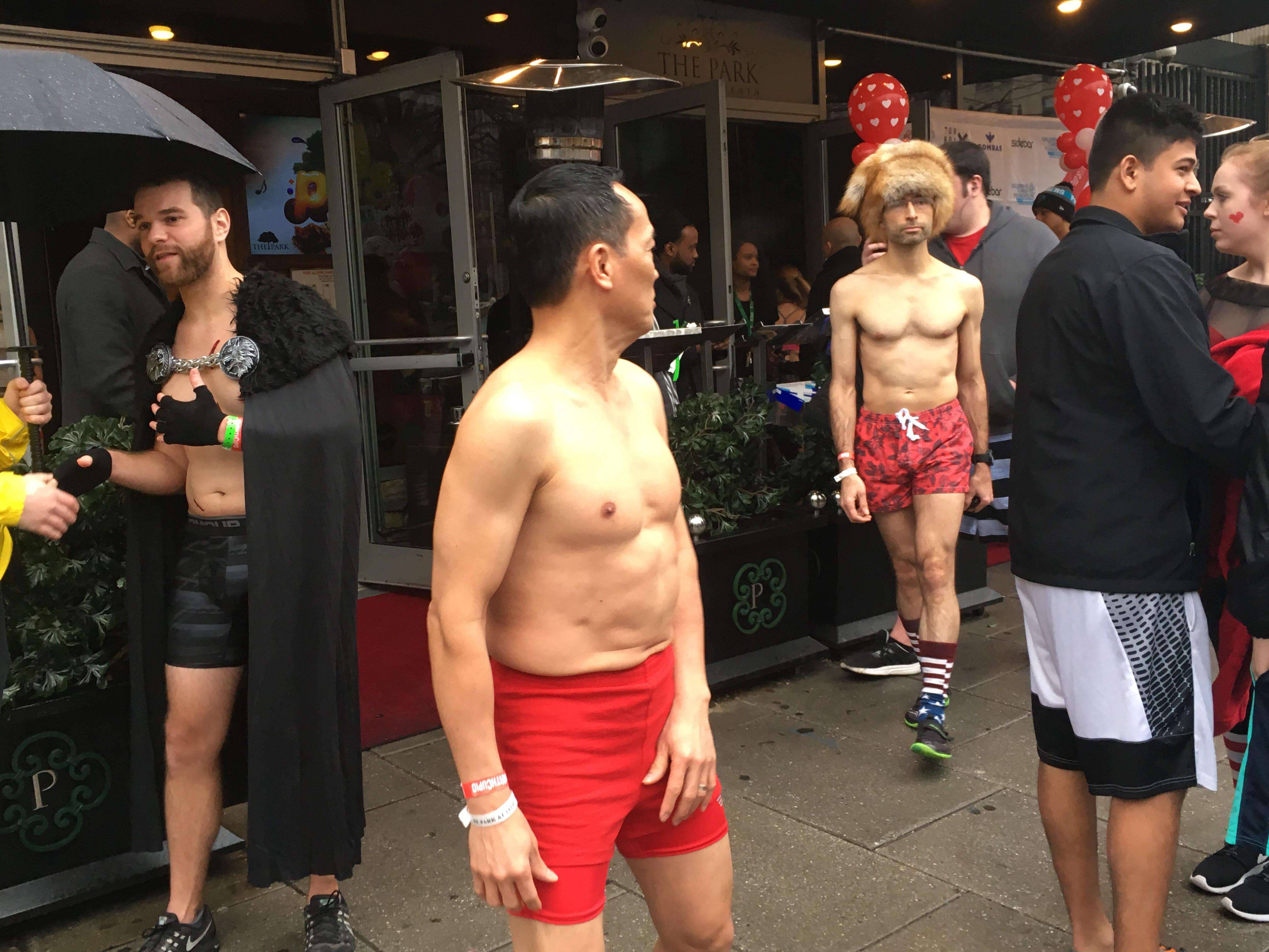 Annual Cupid S Undie Run Running In Your Underwear For