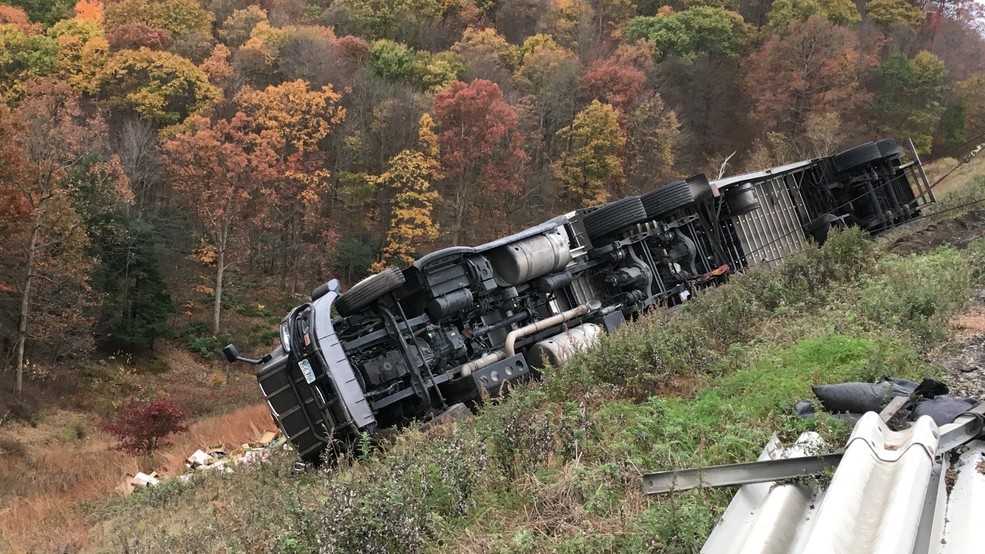 Tractor-trailer Crash On I-80 Causes Traffic Back-ups | WJAC