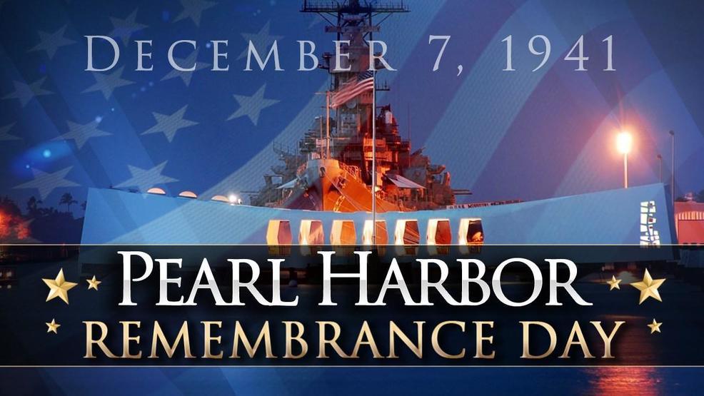 Pearl Harbor National Day of Remembrance ceremony scheduled in