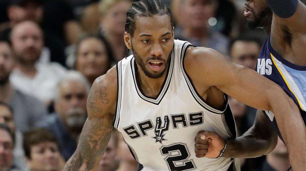 kawhi leonard letter