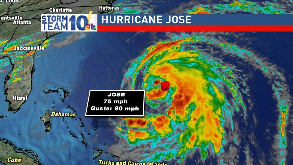 Storm Team 10 Latest on Hurricane Jose WJAR