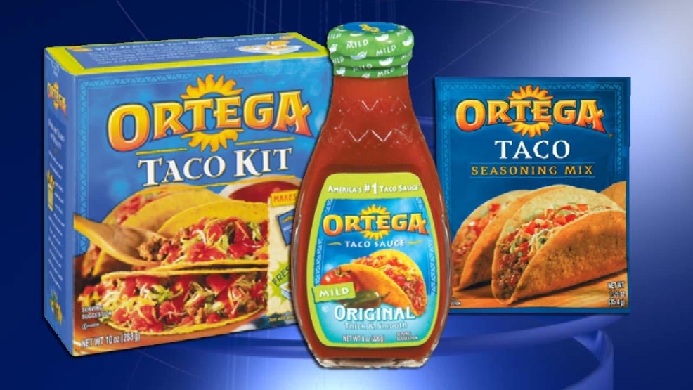 Recall Ortega Taco and Enchilada products WCIV