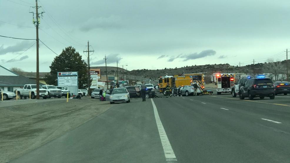 Four cars involved in wrongway crash on U.S. 50 in Carson City KRNV
