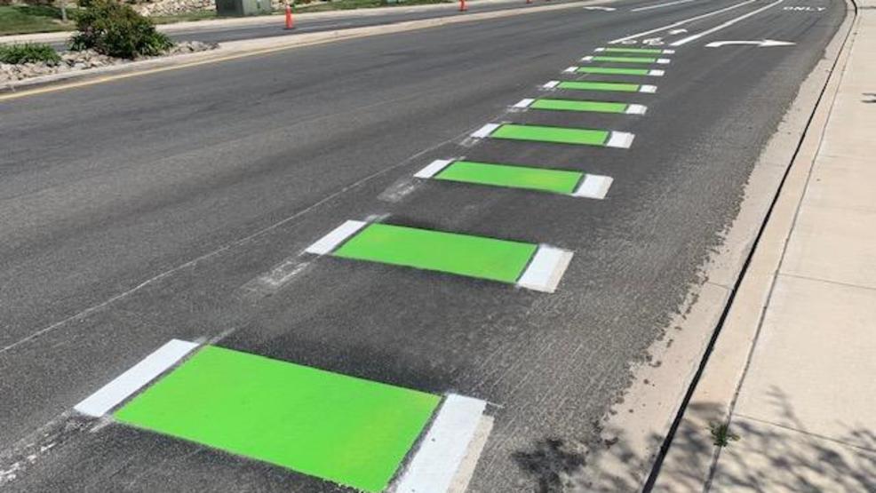 Green bike lanes show up around Washoe County to improve road safety KRNV