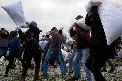 Photos Pillow Fight Seattle Refined