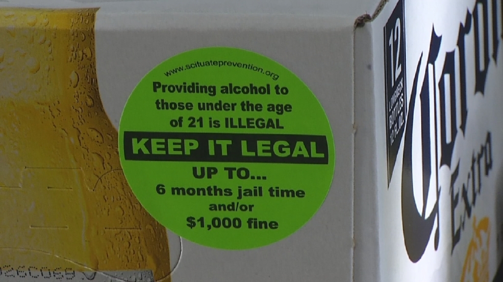 'Sticker Shock' campaign warns about furnishing alcohol to minors