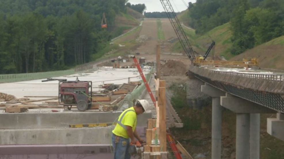 Wv Division Of Highways Officials Say Route 35 Project Halfway Done Wchs