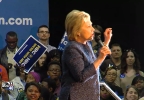 Hillary Clinton speaks at Miles College in Birmingham, Alabama, Saturday, Feb. 27, 2016. (abc3340.com) Hillary Clinton at Miles College.png