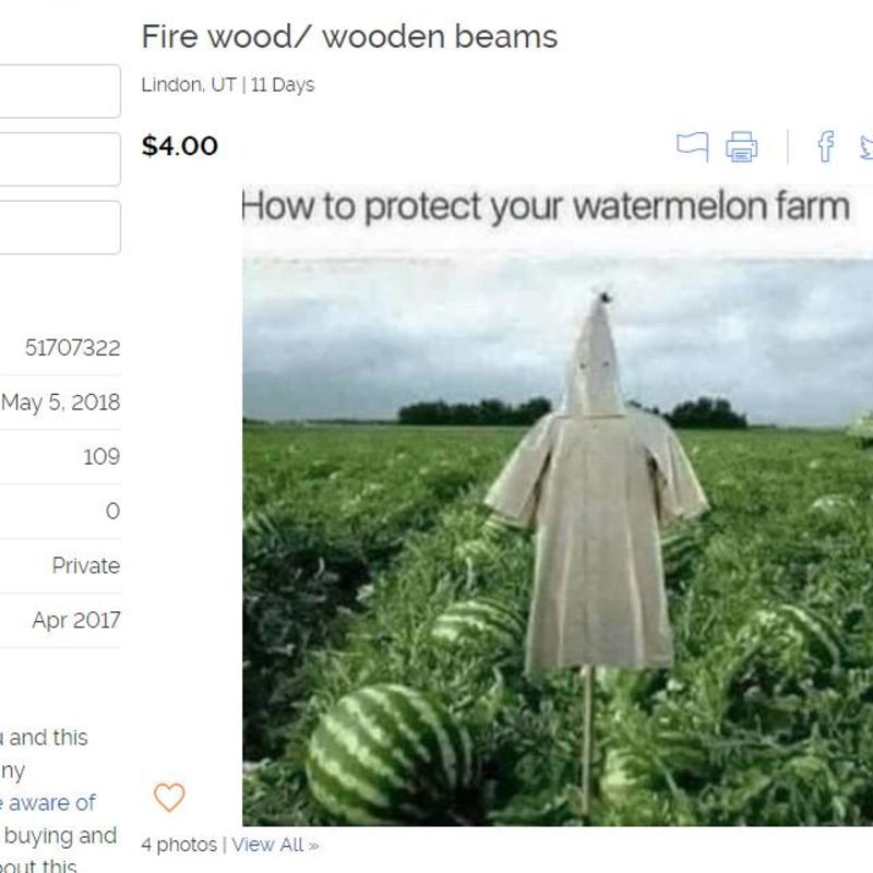 Racist Meme Shows Up On Utah Online Ad For Firewood Kutv