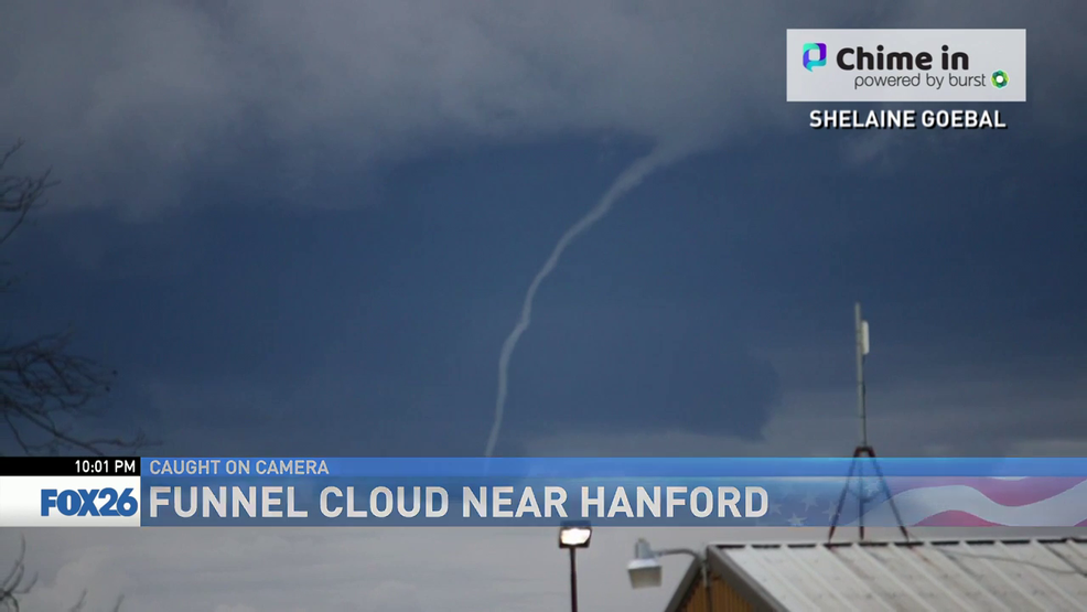 Funnel Clouds Spotted In The Central Valley Kmph