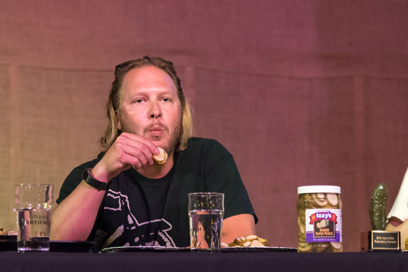 the first round resulted in a tie between pat