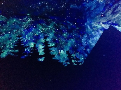 Hood River Woman S Stunning Galaxy Ceiling Paintings Bring Comfort